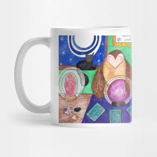 Tarot Owl Mug